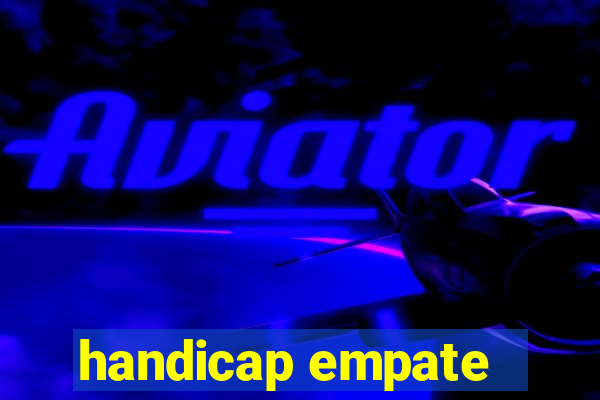 handicap empate -1